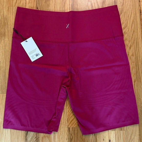 NWT Knix HiTouch High Rise Short Women's Pink CERISE Bike Shorts XXL - Picture 4 of 5